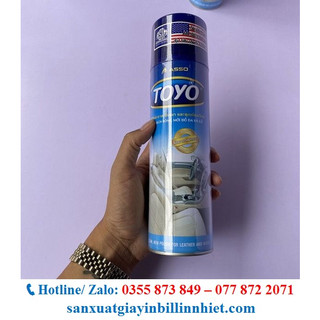 Chai xịt bóng gỗ Toyo 500ml