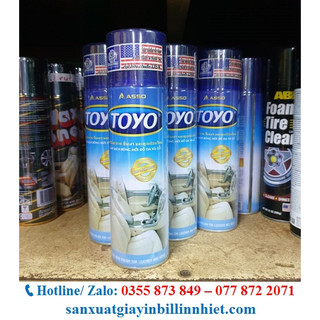 Chai xịt bóng gỗ Toyo 500ml