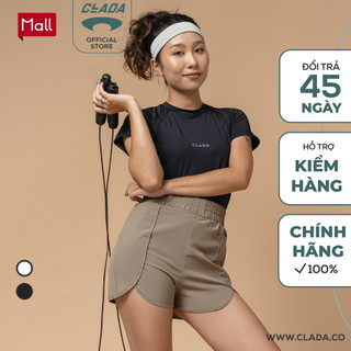 Quần short thể thao matcha mát mẻ chạy bộ thương hiệu clada - qs001