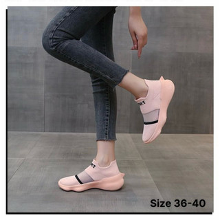 GIÀY BATA NỮ CỔ XỎ VẢI MỀM CO DÃN