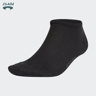 Tất Cotton Ngắn CLADA Essential - Đen - TE002
