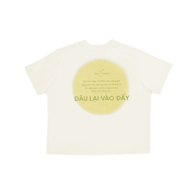 Áo Thun Chữa Lành 250gsm - Đâu Lại Vào Đấy Boxy Crop