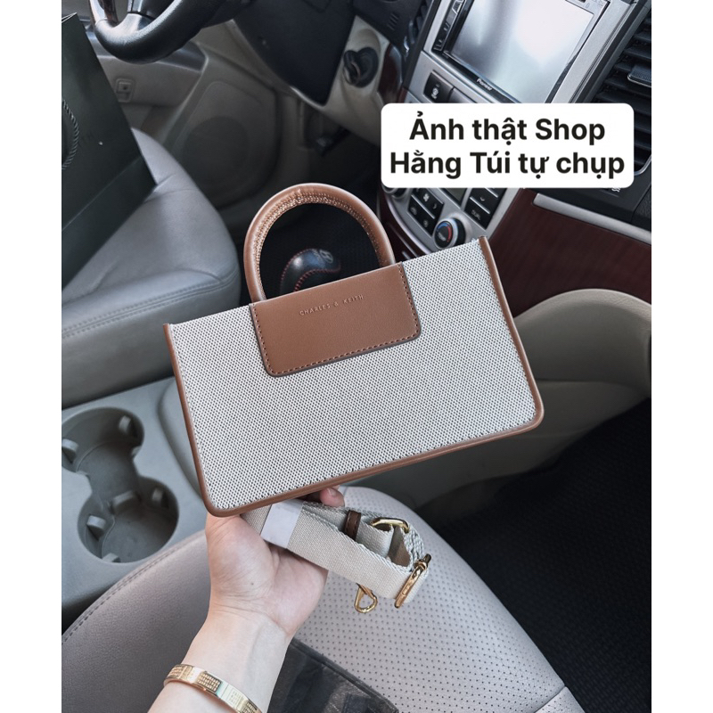 Túi Vải Nỉ CcKk size 21cm KO hộp