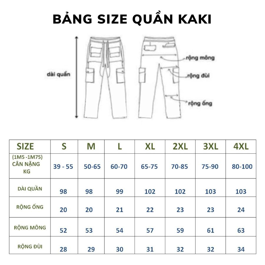 Quần kaki túi hộp nữ lưng thun có dây rút GJEANS, quần cargo pants chất vải khaki mềm mịn dày dặn co giãn nhẹ