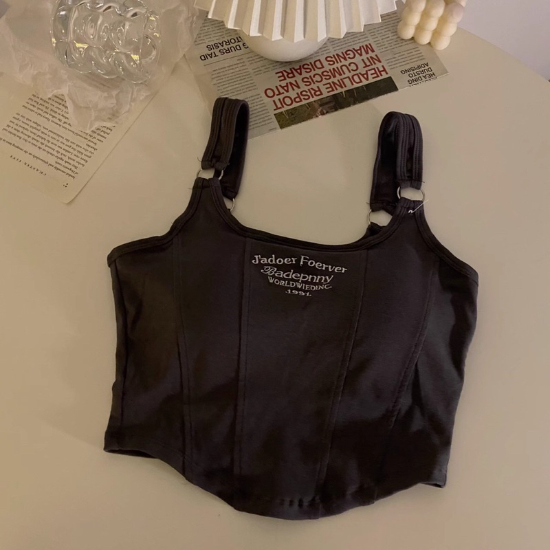 Áo croptop dáng corset DA630