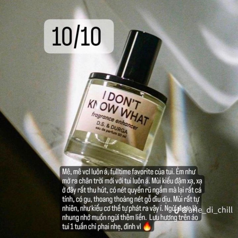 Nước hoa D.S. & Durga I Don't Know What