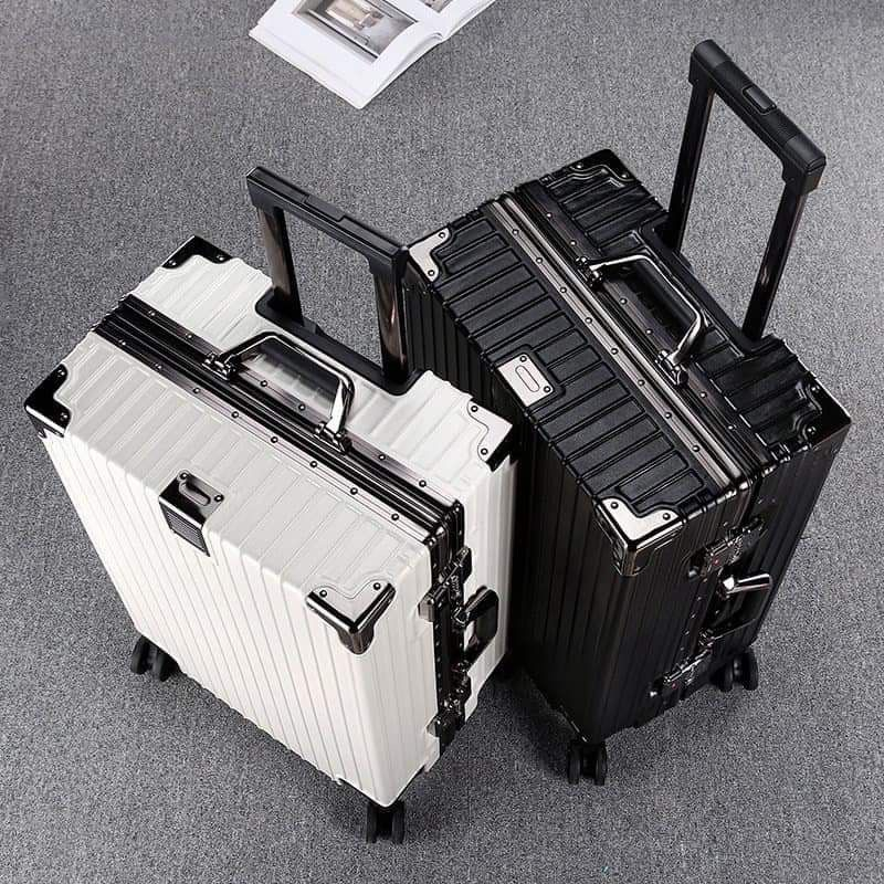 Vali khung nhôm khóa sập mẫu mới, vali size 20, size 24 nhám chống xước