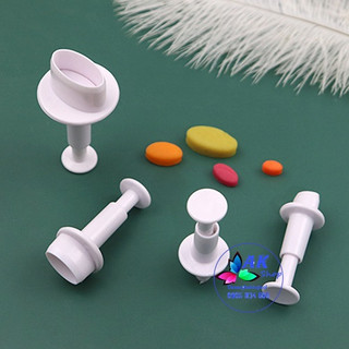 Set 4 khuôn nhấn lò xo nhựa