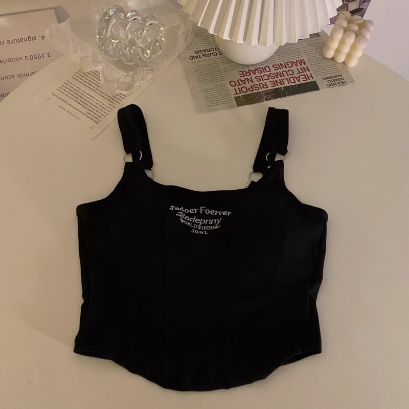 Áo croptop dáng corset DA630