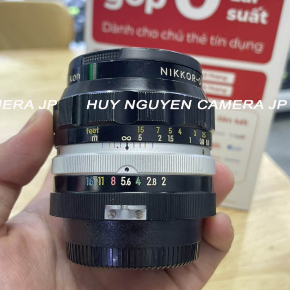 ỐNG KÍNH Nikon 35 F2 O NON AI  . LENS QUAY TAY MF