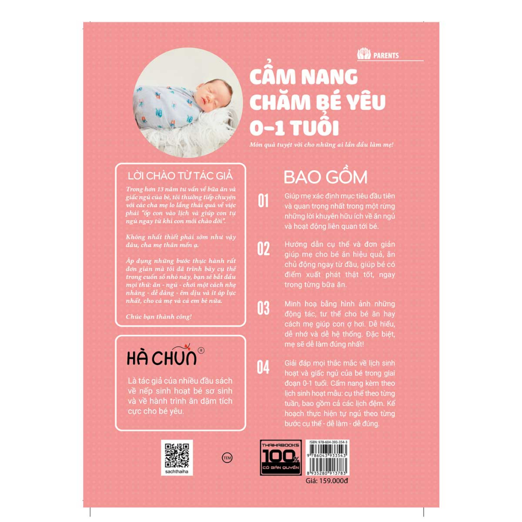 Sách - Cẩm nang chăm sóc bé sơ sinh
