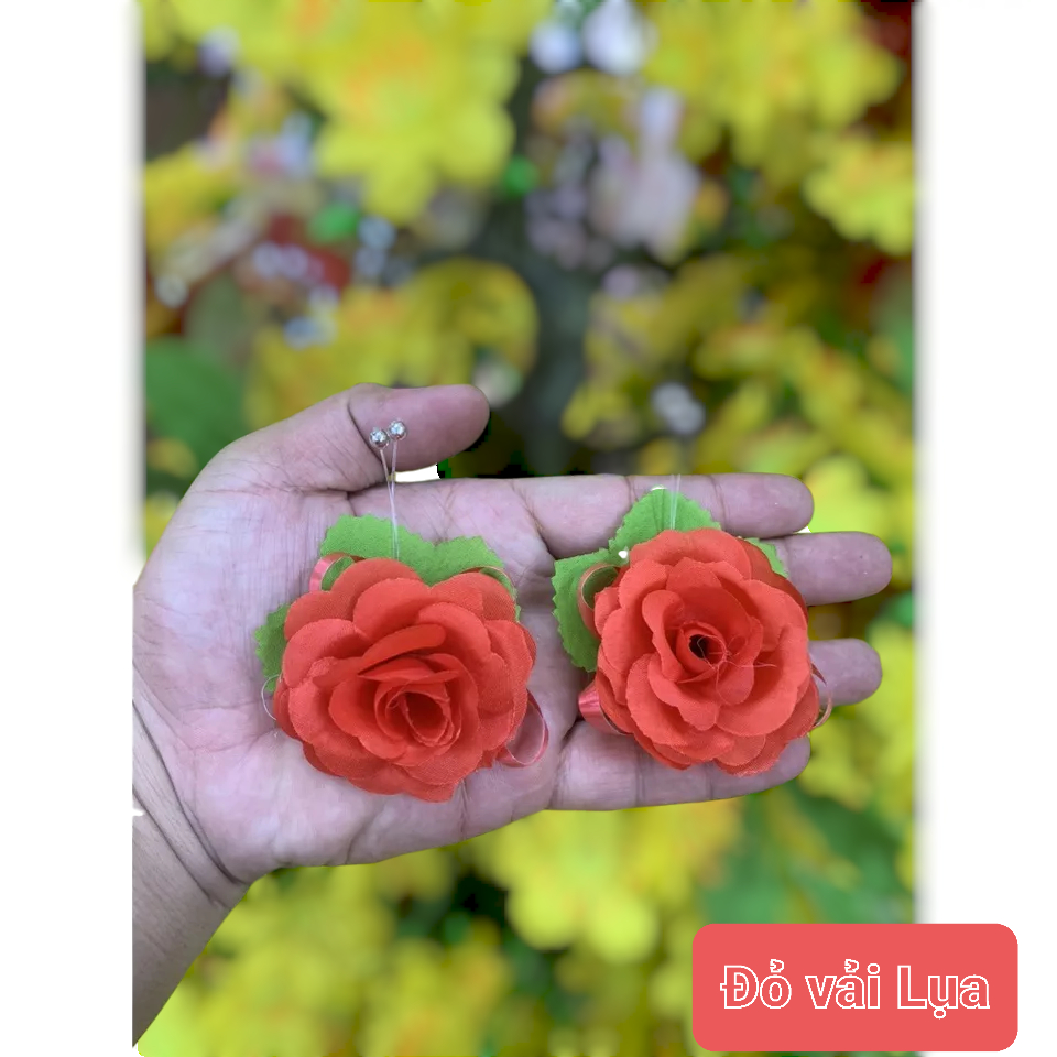 GIÁ SỈ BỘ 40 BÔNG HOA CÀI ÁO ĐÁM CƯỚI