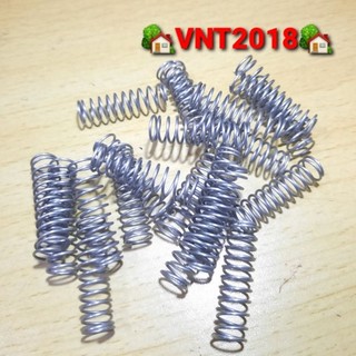 Lò xo nén inox phi 8mm sợi 0.8mm dài 25/28/36mm
