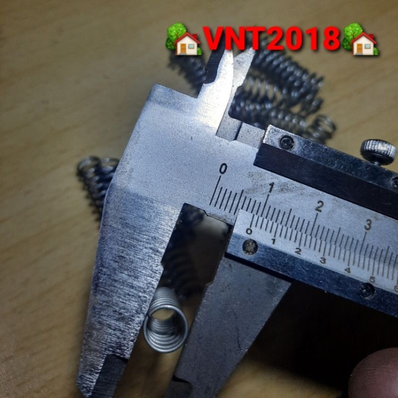 Lò xo nén inox phi 8mm sợi 0.8mm dài 25/28/36mm