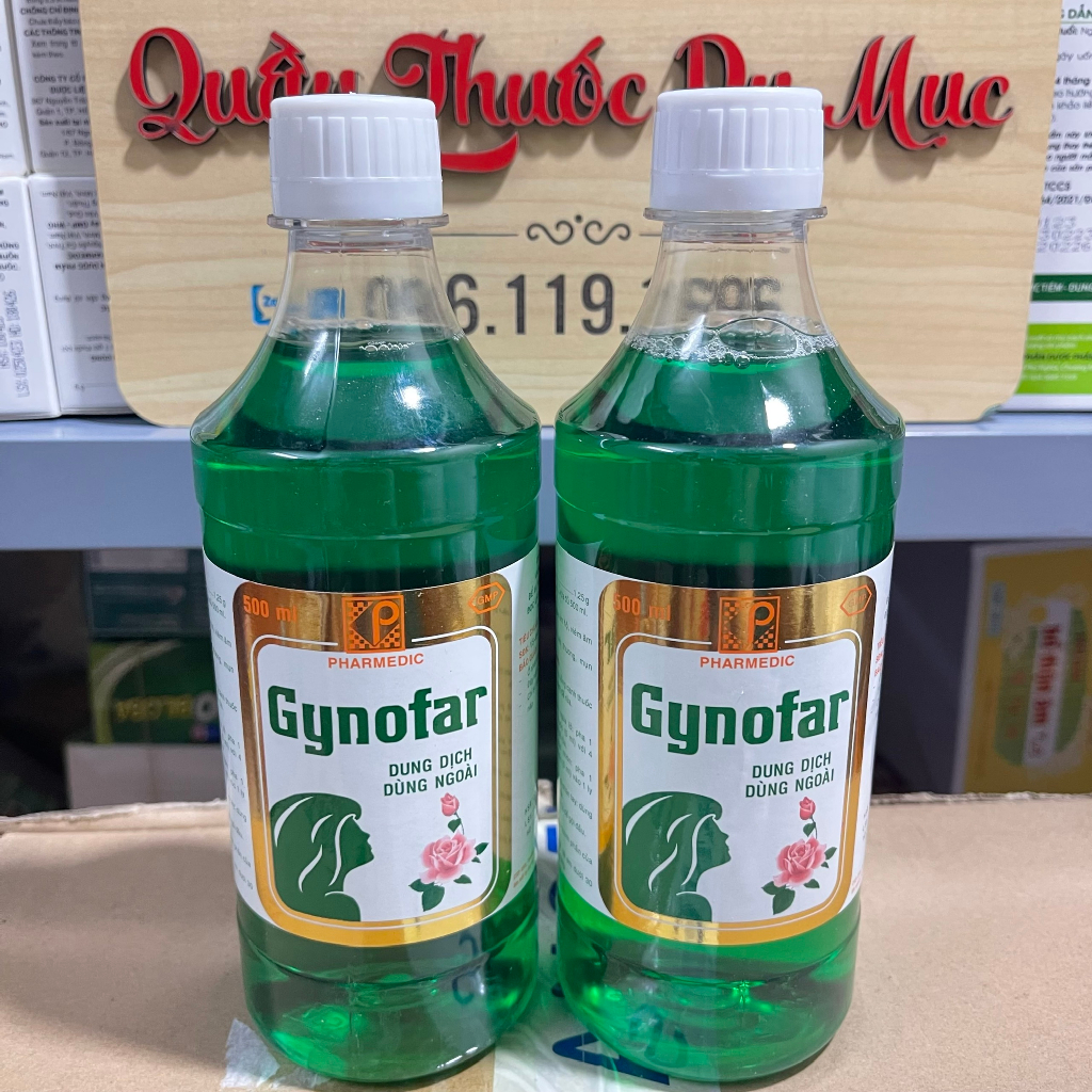 Dung dịch dùng ngoài Gynofar 500ml