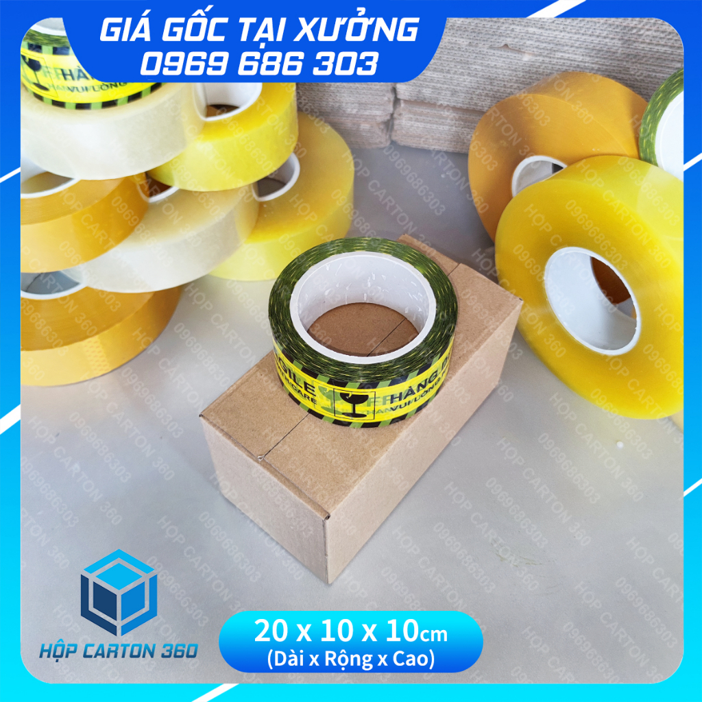 20x10x10 Hộp carton đóng hàng