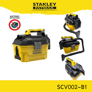 Thân máy hút - thổi bụi dùng pin 20v fatmax stanley scv002 lọc hepa - chính hãng scv002