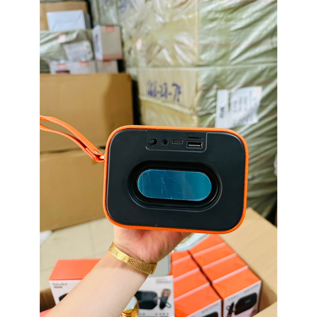 Loa Bluetooth Kèm Mic Karaoke Peterhot A2203/A2201 - Kèm Mic, Led Theo Nhạc , Công Suất Lớn - Bảo Hành 6 Tháng