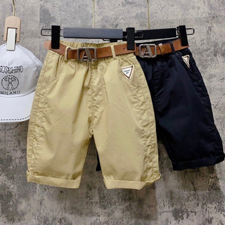 Quần ngố kaki đen cho bé trai size từ 18 kí đến 35 kí