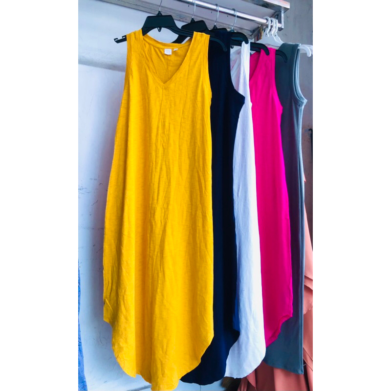 (Size XS- L form to) Đầm maxi đi biển xuất dư