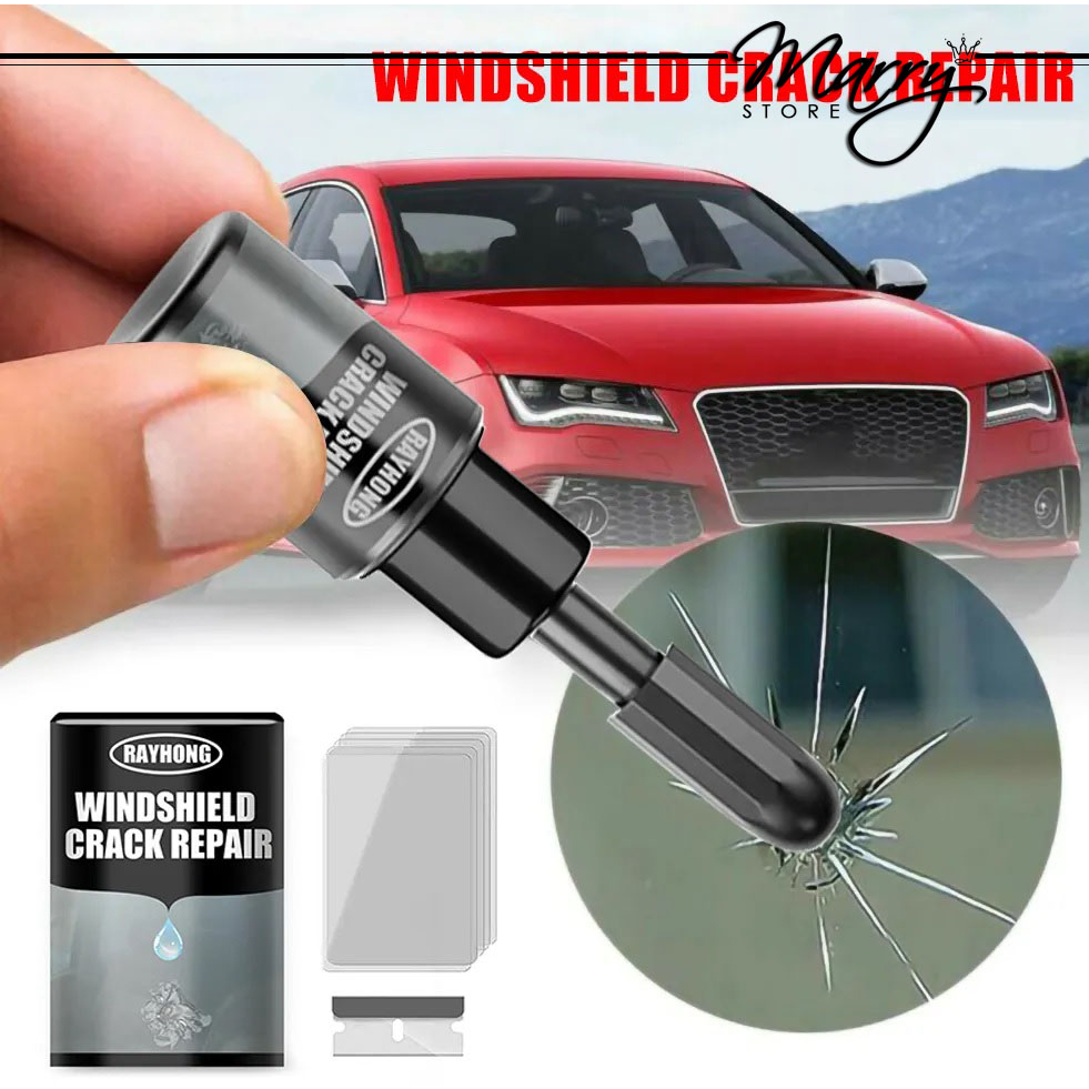 Dung Dịch Phục Hồi Vết Trầy Xước, Vết Nứt Kính Chắn Gió, Kính Lái Ô Tô 20ml MARRY