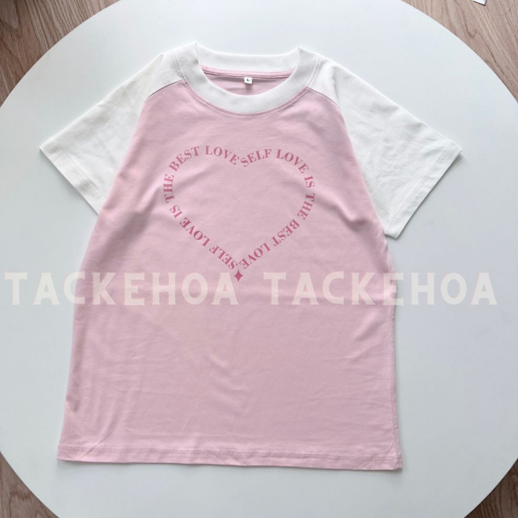 CHỮ BLACKPINK HỒNG ĐEN / CHẤT COTTON 100% / FULL BOX