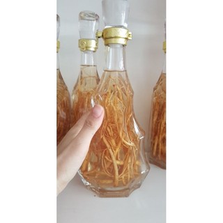 Bình đựng Rượu Kiểu Cây Thông 500ML, Vỏ Chai Rượu Đẹp