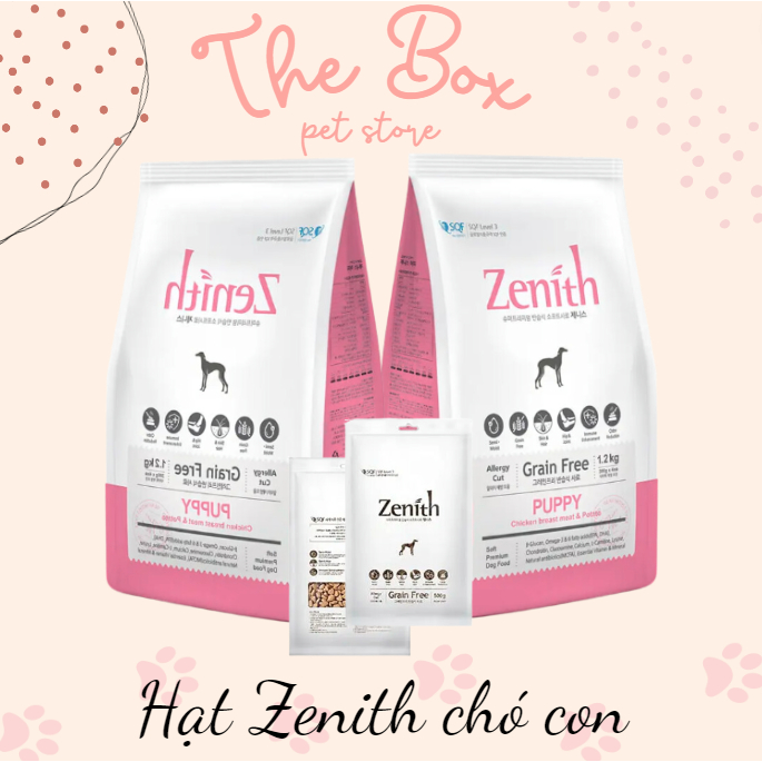 [300G - 1.2KG] Hạt Mềm Chó Con Zenith Puppy
