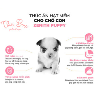 [300G - 1.2KG] Hạt Mềm Chó Con Zenith Puppy