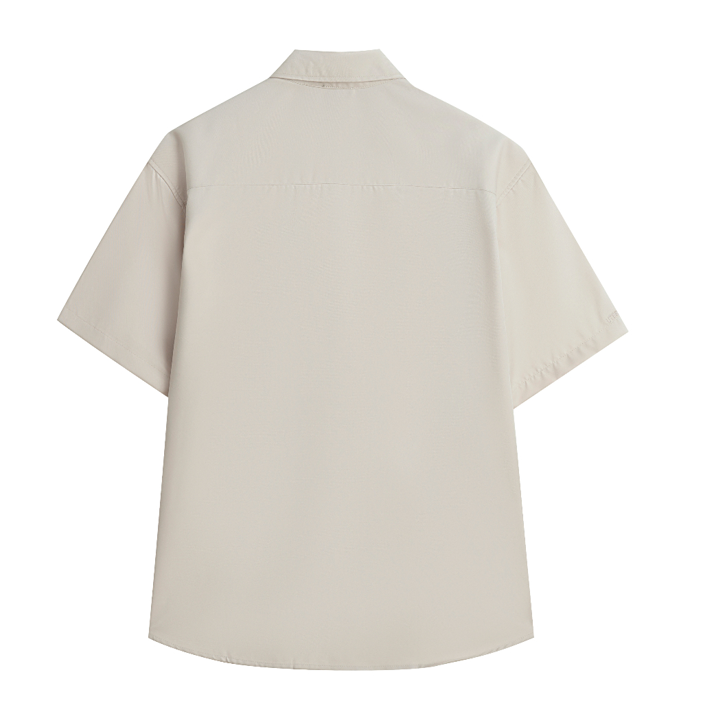 Áo Sơ Mi Tay Ngắn TÚI HỘP Thêu U.TEE STUDIO Unisex Form Rộng Chất Liệu 100% Cotton