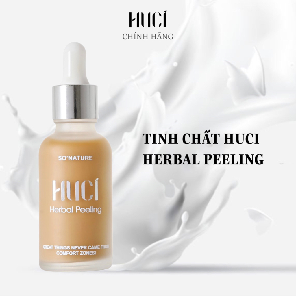 HUCI Herbel Peeling Đánh Bay Mụn Thâm, Nám Và Sẹo Rỗ Nâu Năm