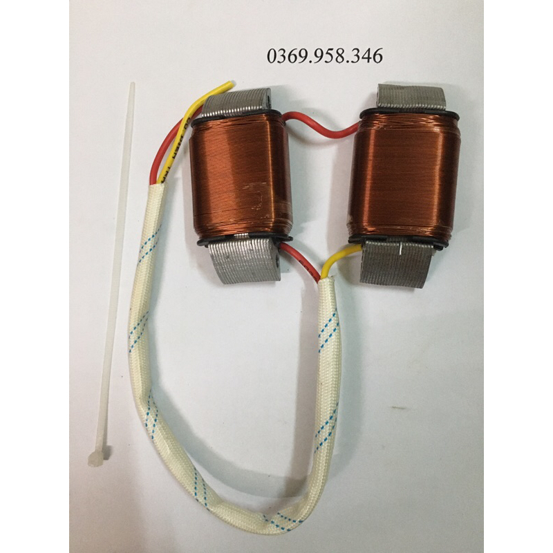 Cặp cuộn dây đồng mềm lắp củ phát điện