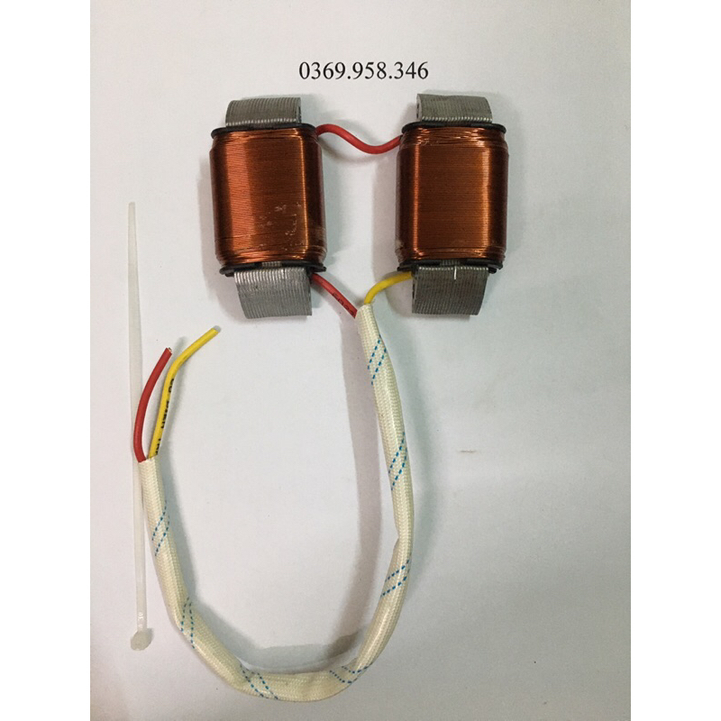 Cặp cuộn dây đồng mềm lắp củ phát điện