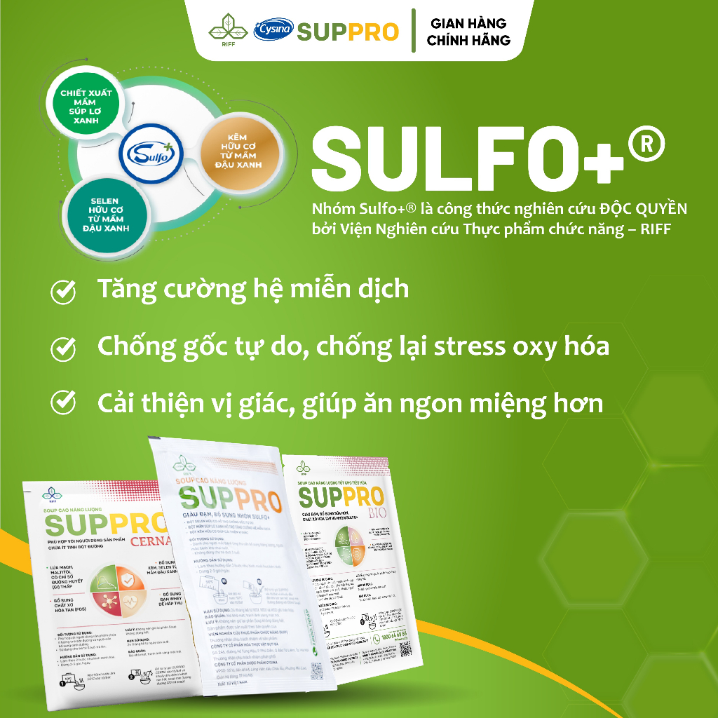 Suppro Gold 12 Gói/Hộp