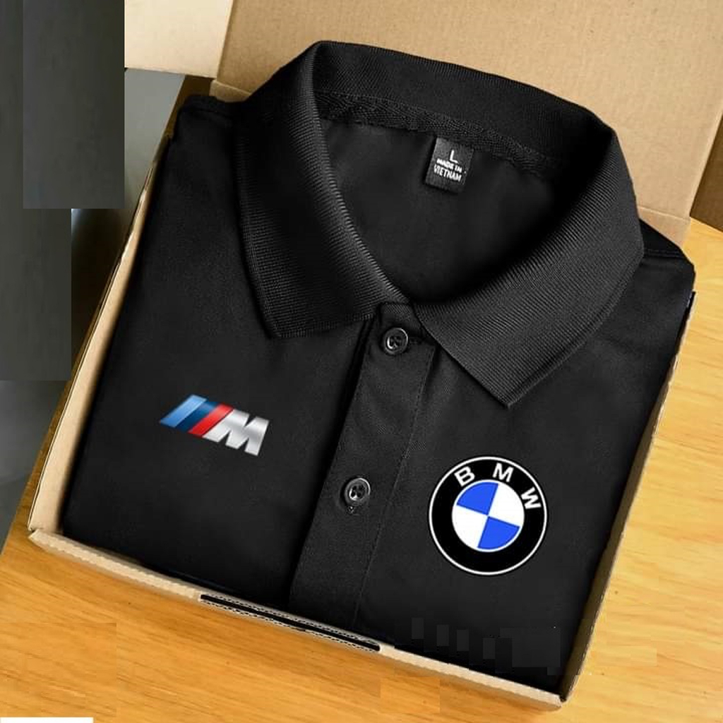 Áo thun polo hãng xe BMW áo phông có cổ ngắn tay nam nữ cao cấp thời trang thanh lịch chuẩn loại 1 nhà XUZI.