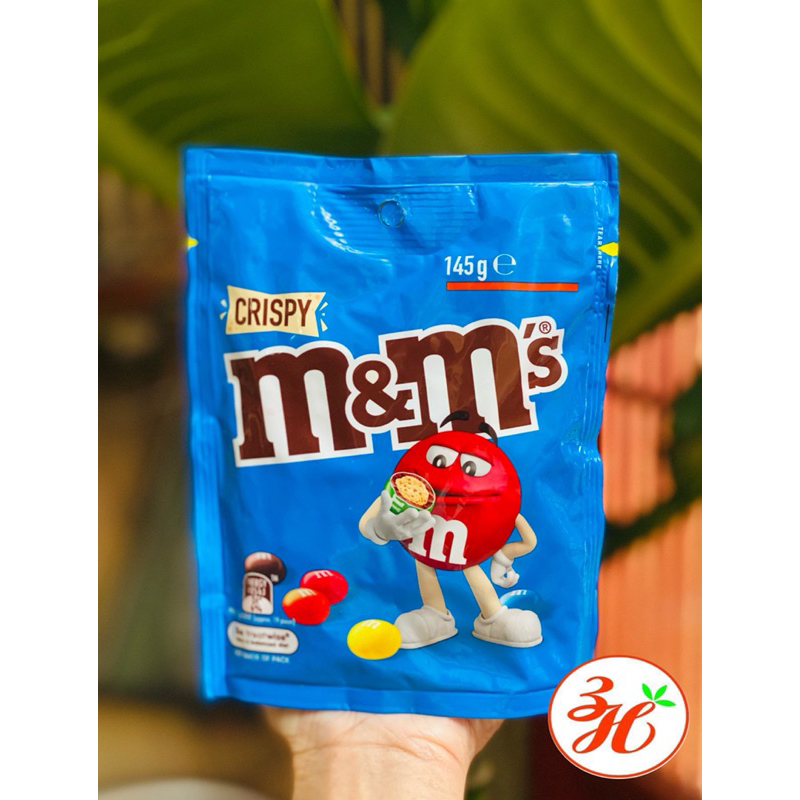 Túi socola M&M vị dừa, viên mini, vị sữa nhân bánh - Úc