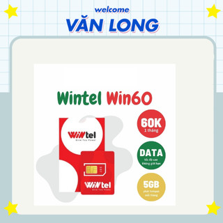 Sim wintel win60 ->win89 - data tốc độ cao không giới hạn + miễn phí nội mạng và vinaphone + 50