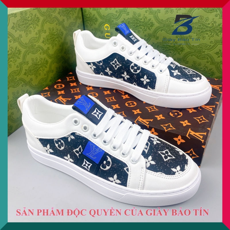 Giày nam sneaker L&V Bảo Tín 3979 Giày thể thao nam tăng chiều cao cho nam đế cao su 2 màu trẻ trung hiện đại dễ phối đồ | BigBuy360 - bigbuy360.vn