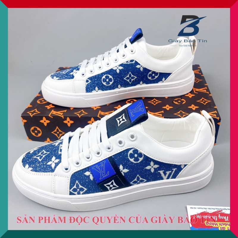 Giày nam sneaker L&V Bảo Tín 3979 Giày thể thao nam tăng chiều cao cho nam đế cao su 2 màu trẻ trung hiện đại dễ phối đồ | BigBuy360 - bigbuy360.vn