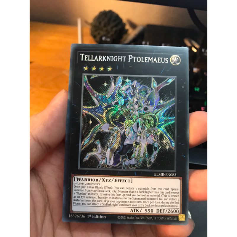 Thẻ Bài Yugioh Tellarknight Ptolemaeus - Secret Rare