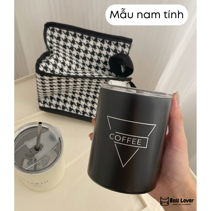 Ly inox giữ nhiệt 350ml mẫu mới