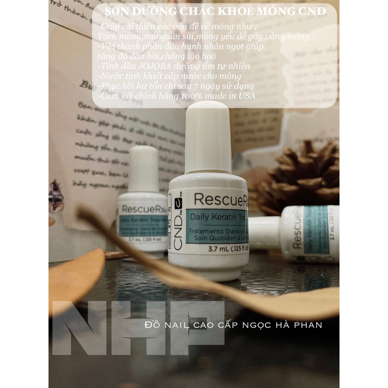 Dưỡng móng CND nhập khẩu Mỹ chính hãng