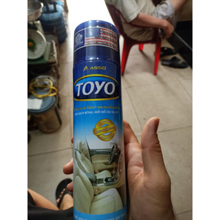 CHAI XỊT BÓNG ĐỒ DA VÀ GỖ TOYO