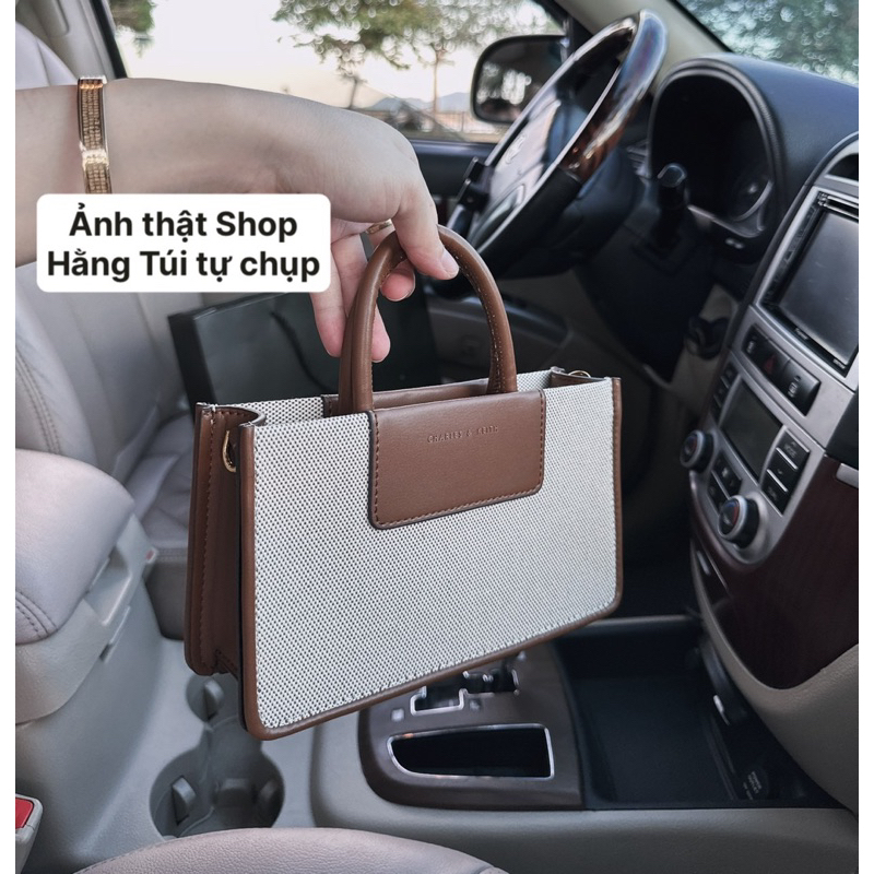 Túi Vải Nỉ CcKk size 21cm KO hộp