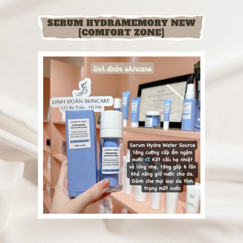 Comfort Zone Hydra Serum Tinh Chất Tăng Cường Độ Ẩm Water Source Serum 30ml
