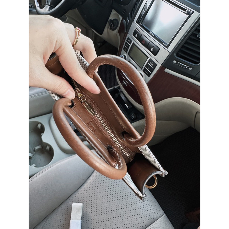 Túi Vải Nỉ CcKk size 21cm KO hộp