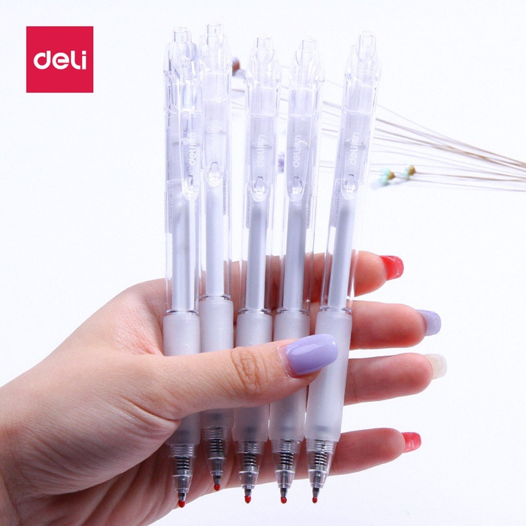 Bút gel DELI A057B  bút quốc dân- Kami Store