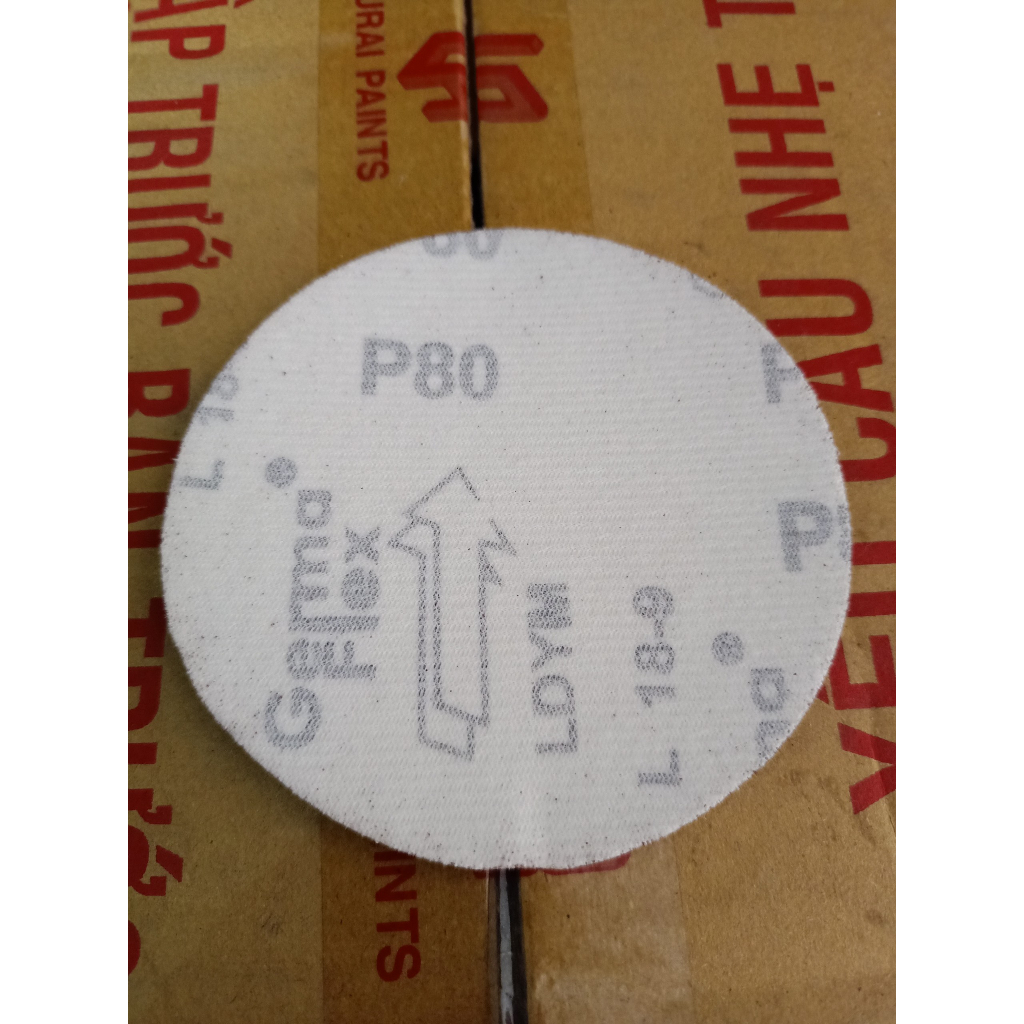 5 - 10 MIẾNG NHÁM VẢI TRÒN DÁN ĐẾ NỈ 1 TẤC P40 - P240