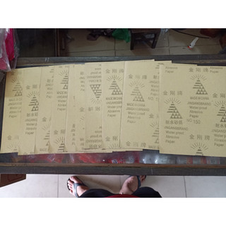 5 - 10 tờ giấy nhám chà tường 150 - 180