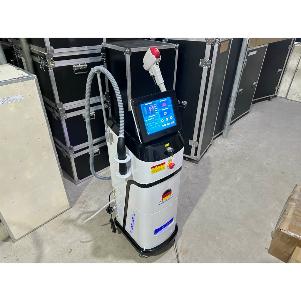 Máy Triệt Lông Xóa Xăm 2in1 Diode Laser Beauty Gemany